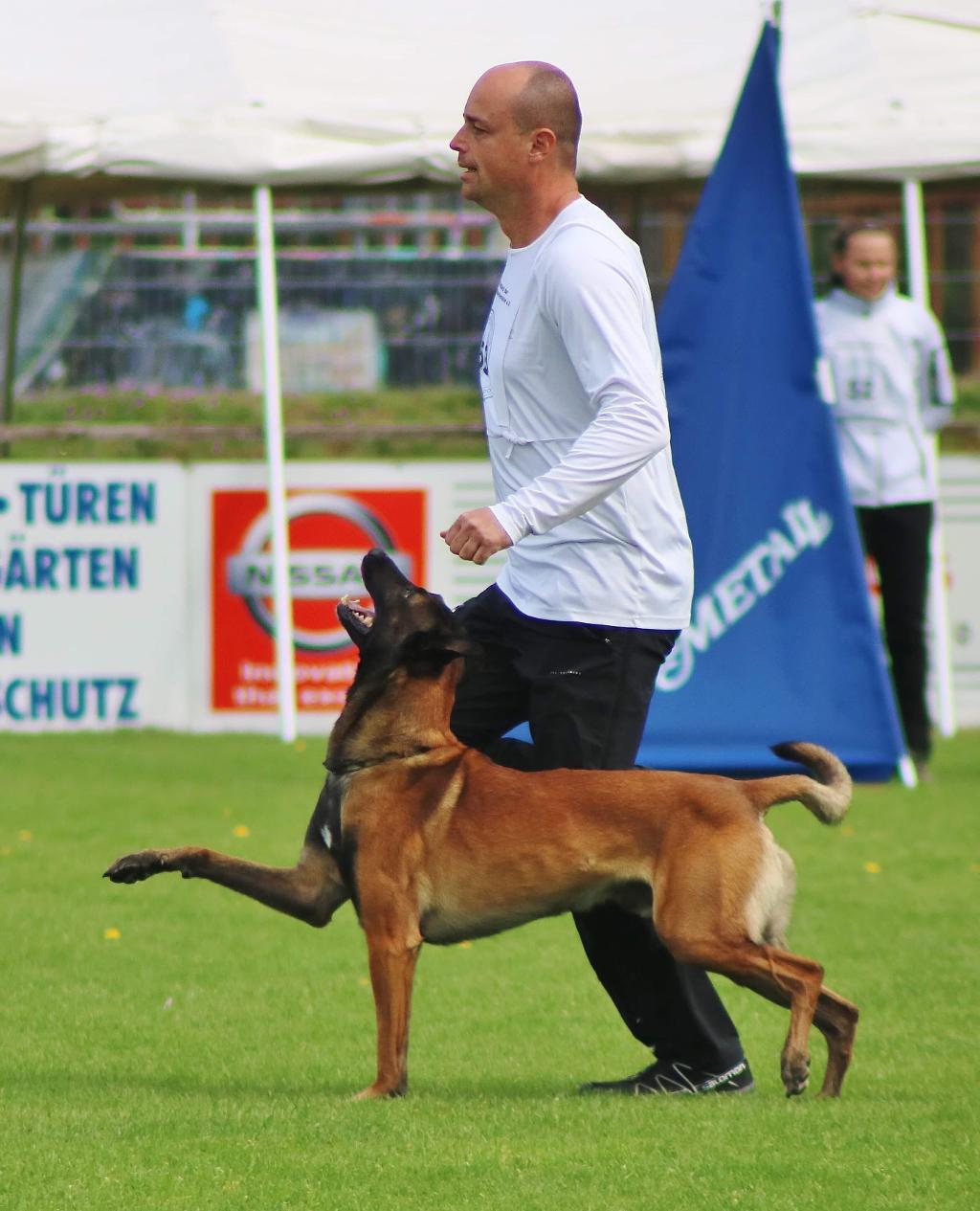 Unterordnung: Benjamin Klöck mit Crokodile BSP Sieger 2019 (Foto B.Klöck)