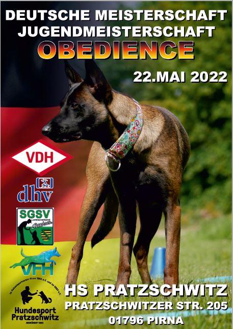 obedienceVDH DM Plakat 2022
