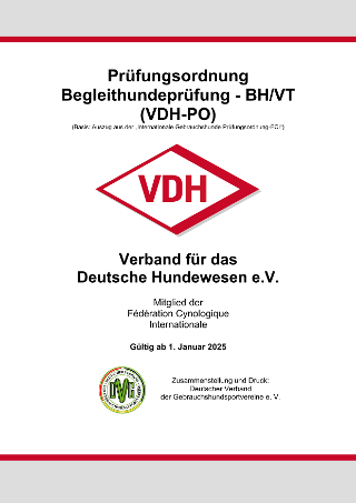 Prüfungsordnung Begleithund mit Sachkundefragen (gültig ab 01.01.2025)